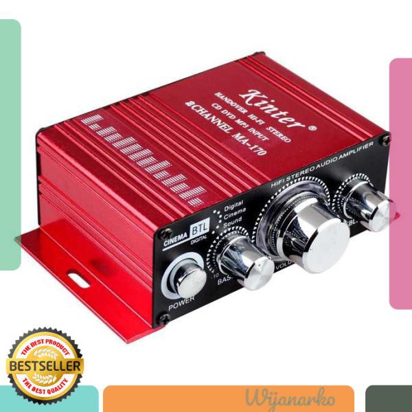 Kinter Amplifier Speaker 2 channel 20W - MA-170 ELC11