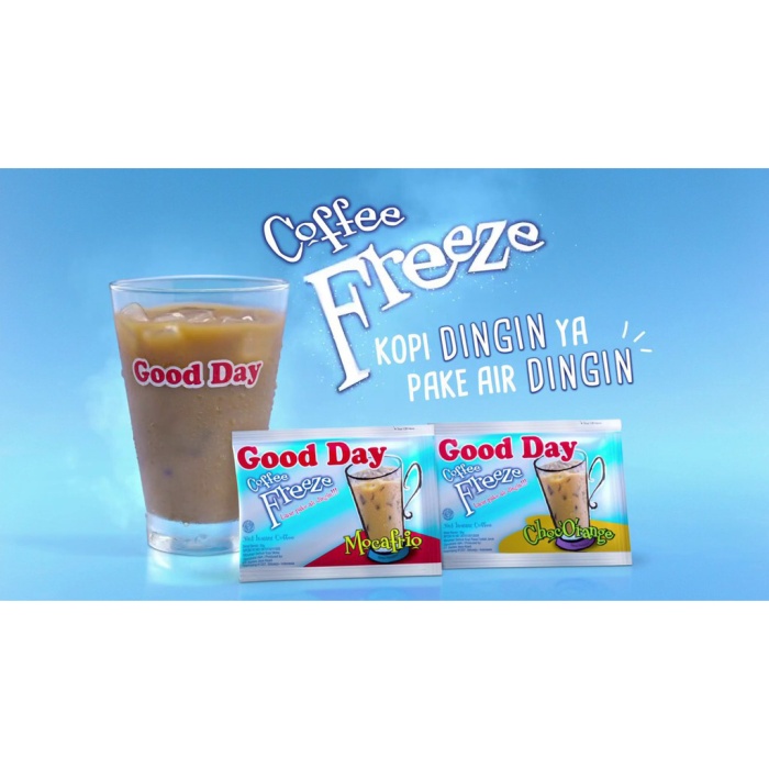 

vf0100f Good Day Coffe Freeze Mocafrio 30 Gram (1 Renceng Isi 10 Sachet) Ds20X11