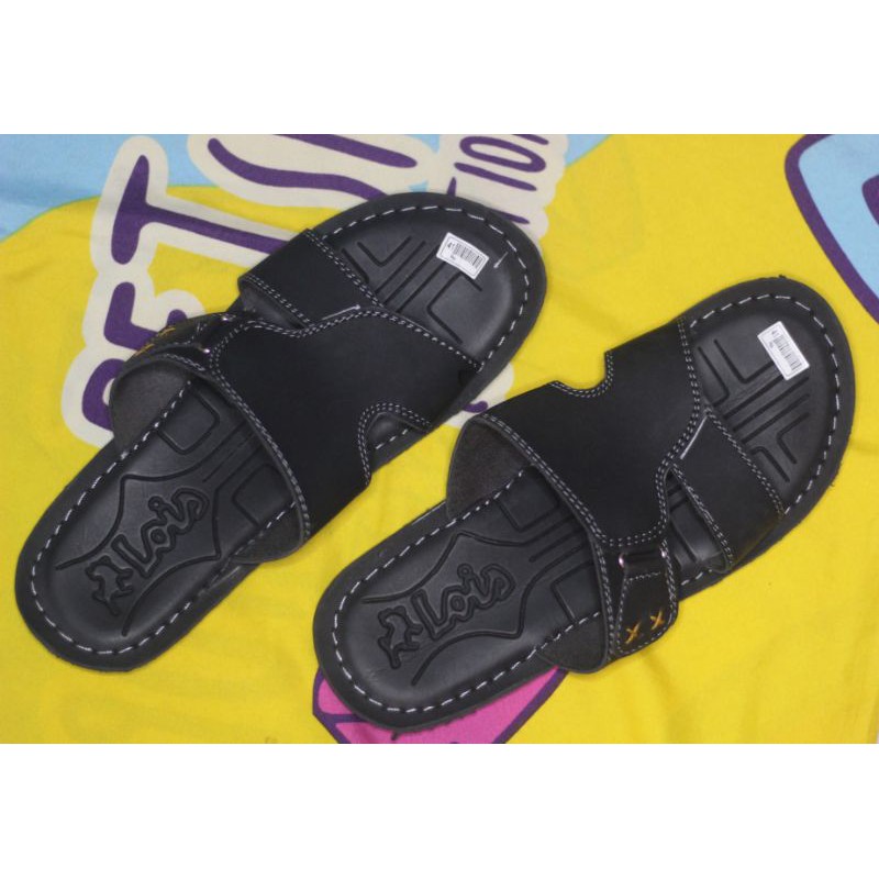 SENDAL KULIT DEWASA LOIS SLOP PRIA