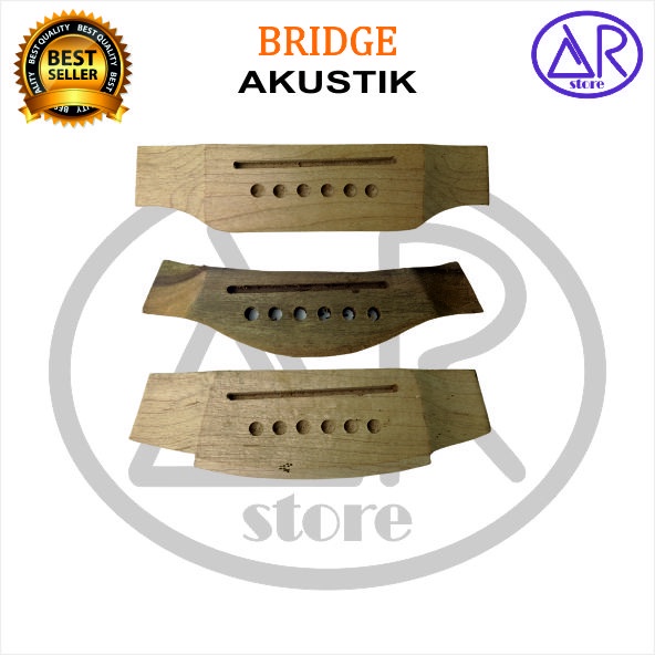 Bridge Blok Gitar akustik klasik GL-1 kayu bahan Rosewood Maple