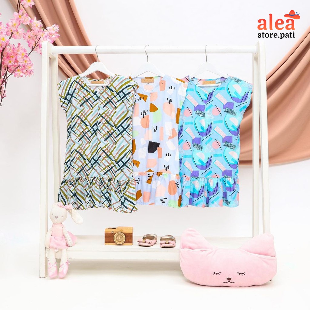 Vahayya Daster Anak Usia 2 - 8 Tahun || Home Dress Anak Bahan Rayon