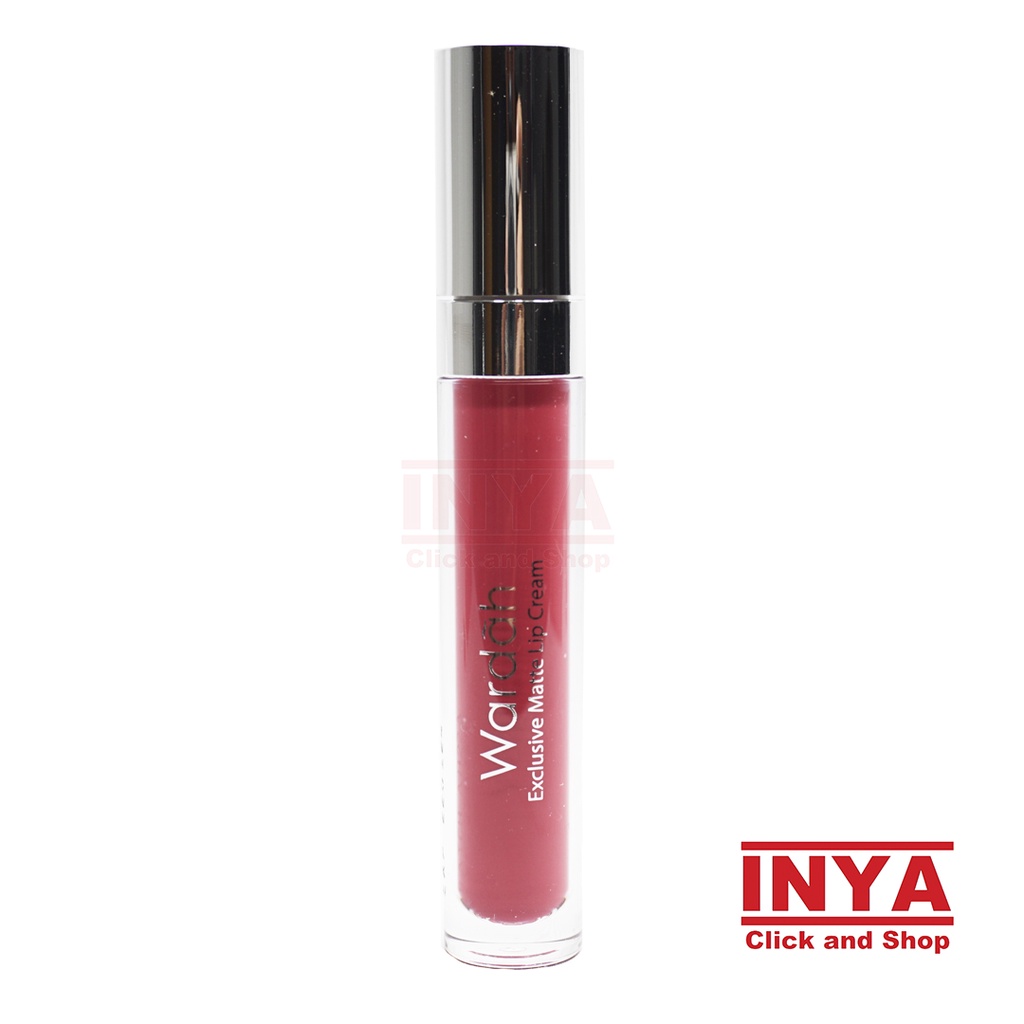 WARDAH EXCLUSIVE MATTE LIP CREAM 08 PINK CREDIBLE 4gr