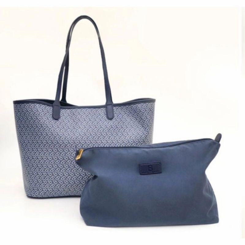 Izzy canvas tote bag