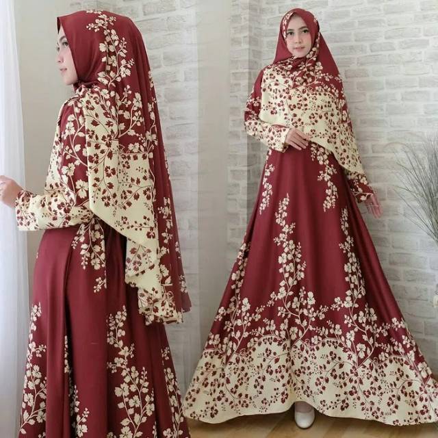 Grosir Women Summer Boho Long Maxi Dress Evening Cocktail Party Beach Dresses Sundress Wanita Muslim