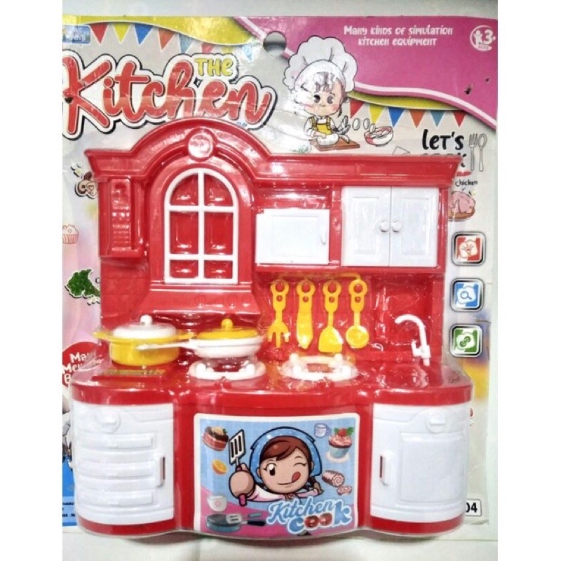 Mainan Kitchen set / Mainan ruang dapur lengkap MK04