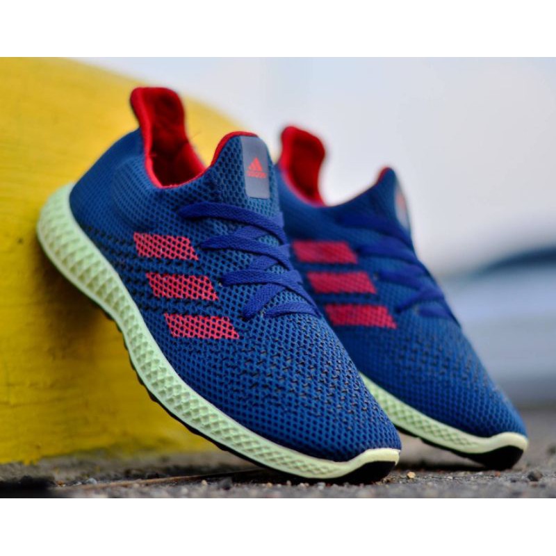 Sneakers Pria Adidas 4D Olahraga Jogging Running Gaya