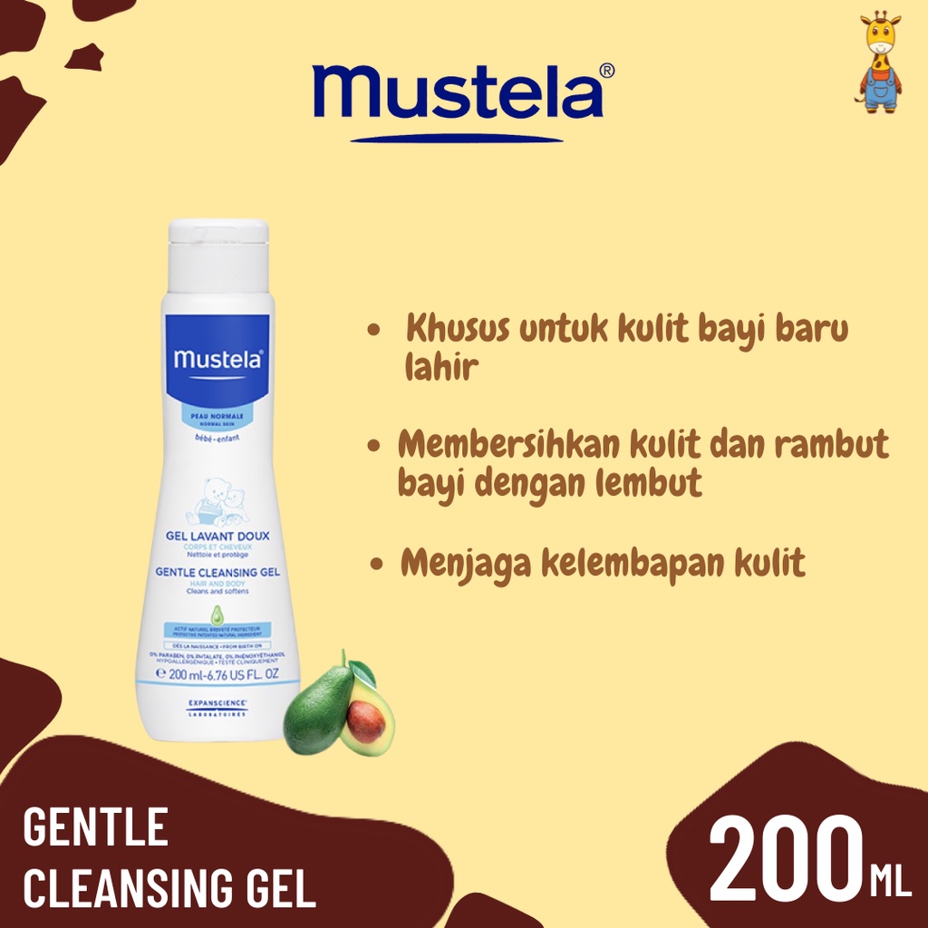 Mustela Gentle Cleansing Gel 200ml