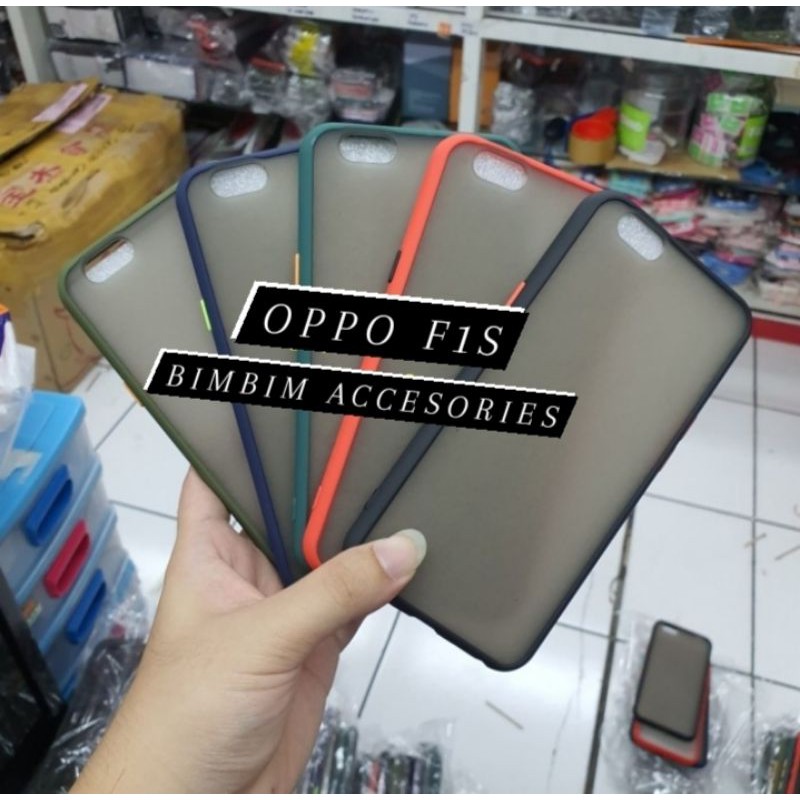 Oppo F1s / F5 / F5 Youth / F7 Case Dove Matte Transparan Slim Fuze Macaron