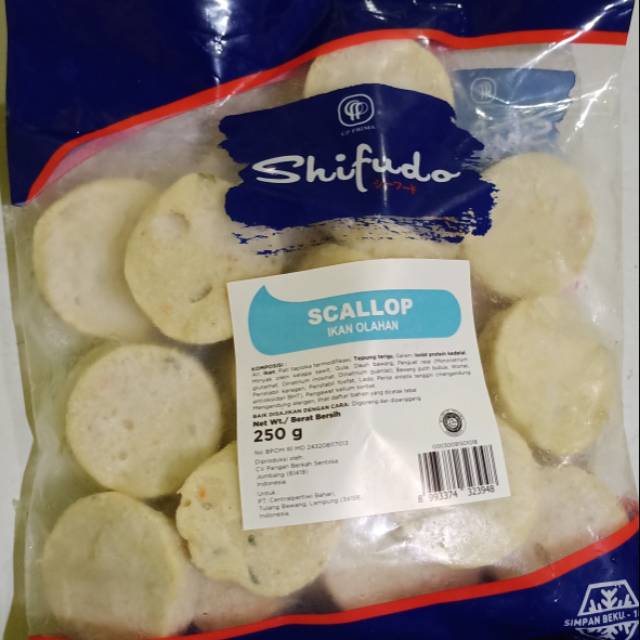 

Shifudo scallop 250gr