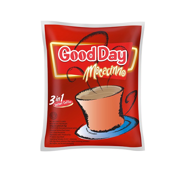 

Good Day Mocacinno Bag 30Sx20Gr