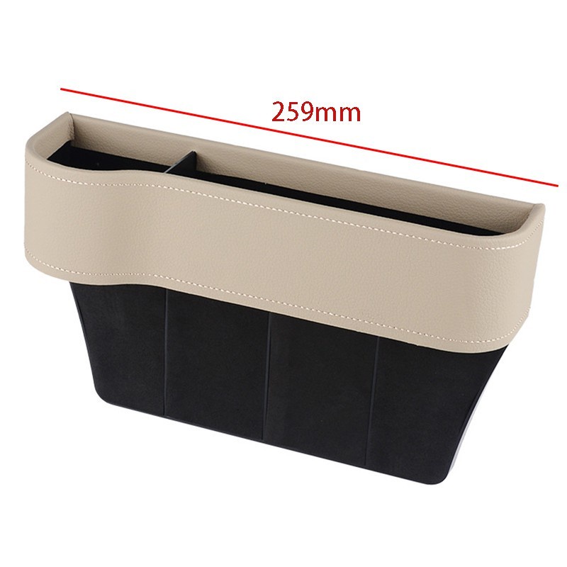 AM-12 Car Storage Box Kotak  Penyimpanan Celah Kursi Mobil Car Seat GapTempat Taruh HP Koin Minuman Kursi Bagian Depan
