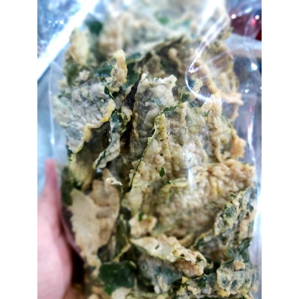 

(KILO) Keripik Sayur Bayam 200 gram