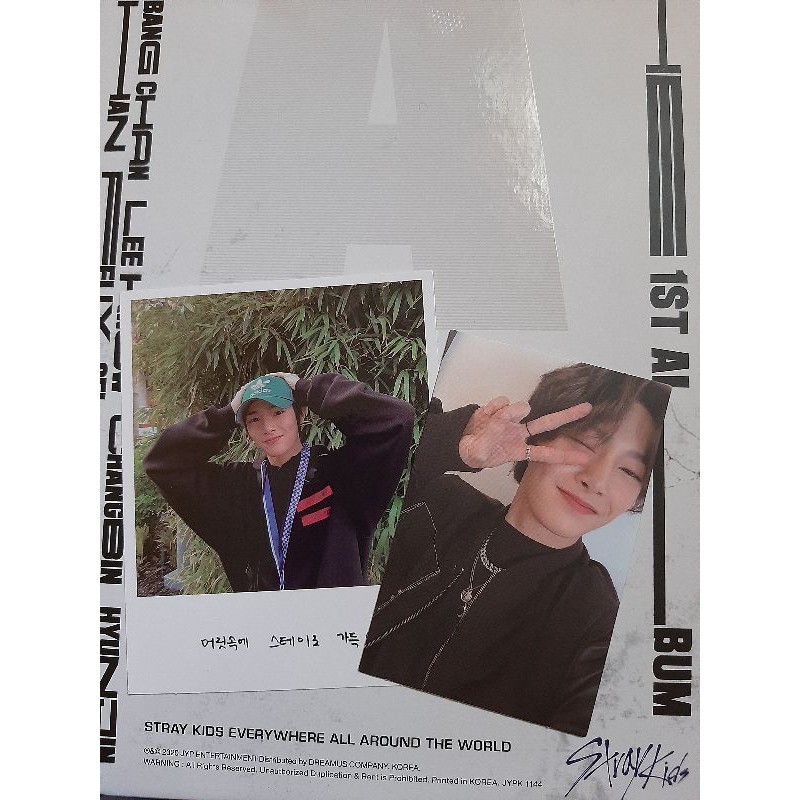 I.N Stray Kids Photocard Go Live Jeongin PC Ayen