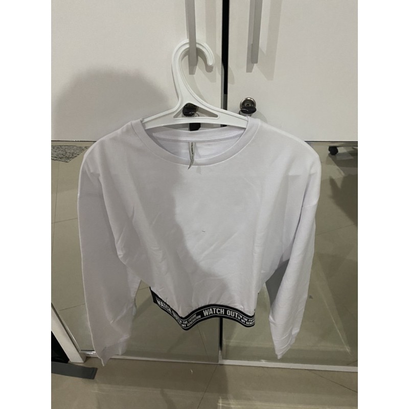 PRELOVED CROP TEE COLORBOX SIZE L