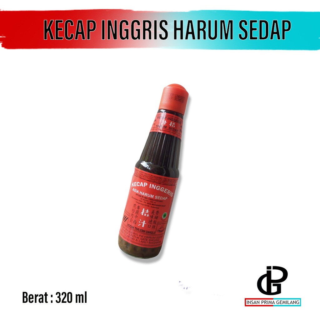 

Kecap Inggris Sauce Inggris Asia Harum Sedap 320ml ASLI