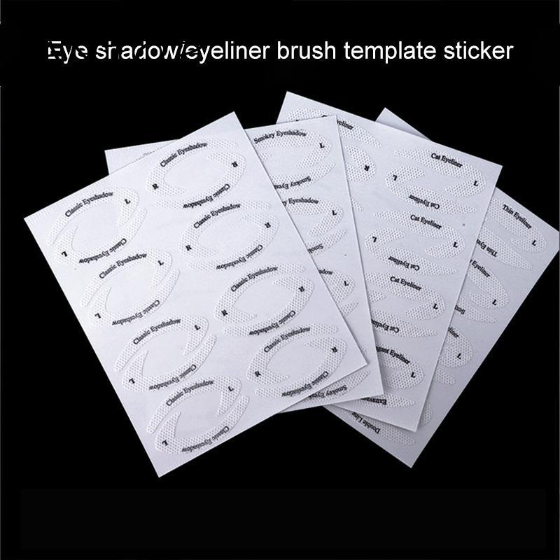 Stiker Template Eyeshadow / Eyeliner Dapat Dilepas