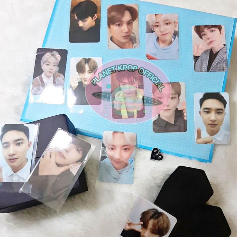 READY PHOTOCARD EXO-L KIT WELKIT EXO 1st |PC D.O SEHUN CHANYEOL BAEKHYUN CHEN LAY XIUMIN SUHO KAI