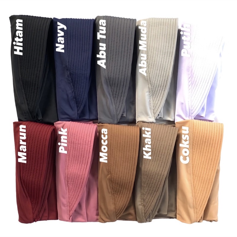 ARUNA Bergo Sport Jersey Spandek | by saraliahijab | Jilbab instan | Bergo-1