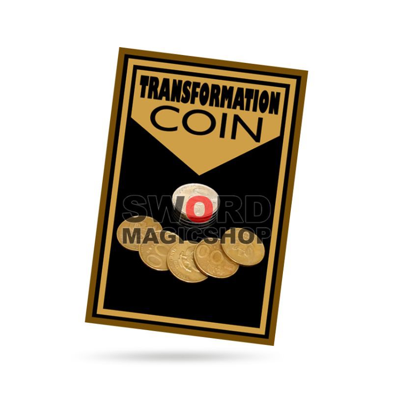 Alat Sulap Transformation Coin - Sulap Koin - Trik Koin - Coin Magic - Toko Sulap - Sword Magic