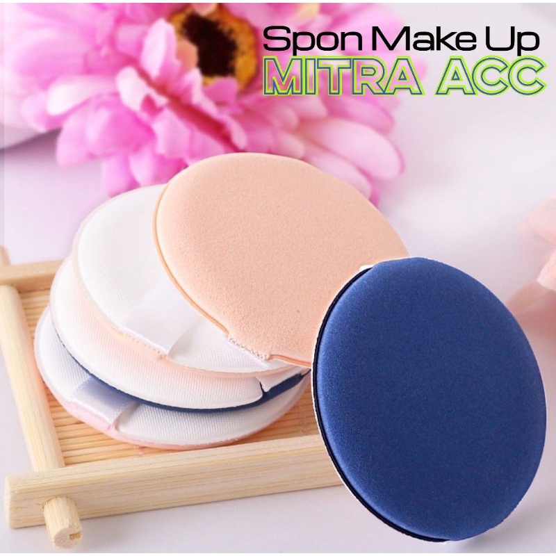 Spon Bedak Spons Puff Cushion Spon Bedak Make Up Kosmetik Lembut