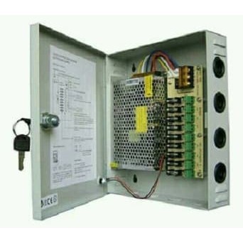 Power Supply CCTV 10A 12v Box