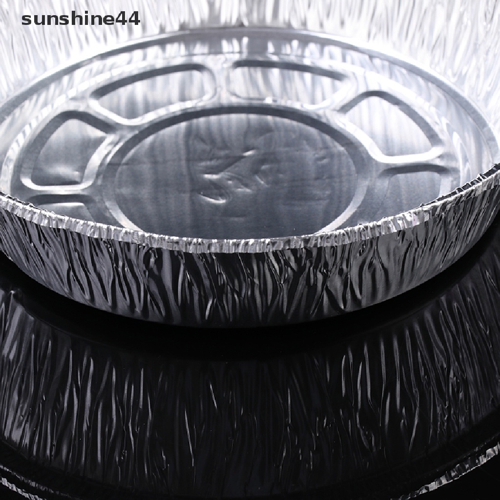 Sunshine 50pcs Nampan Aluminum Foil Tebal Sekali Pakai Untuk BBQ