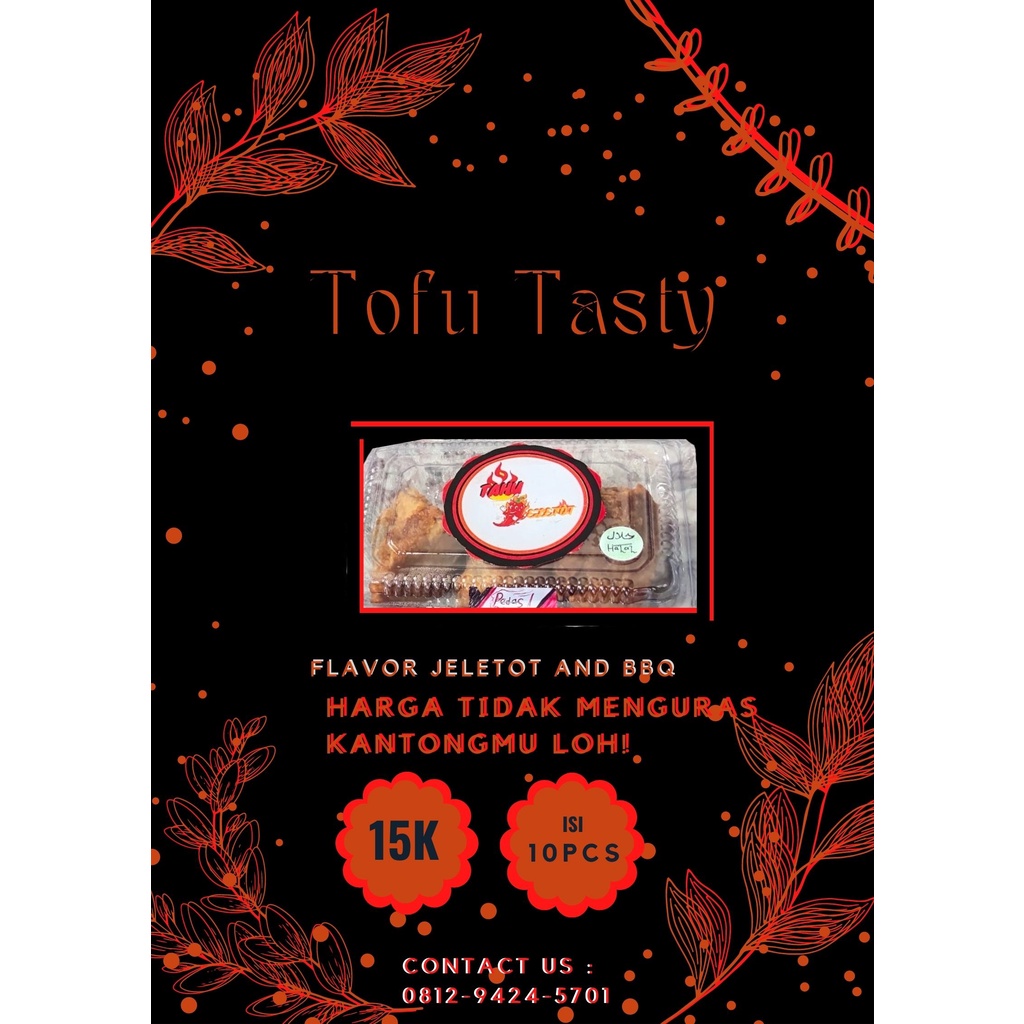 

TofuTasty ( 1 Packing isi 10Pcs )