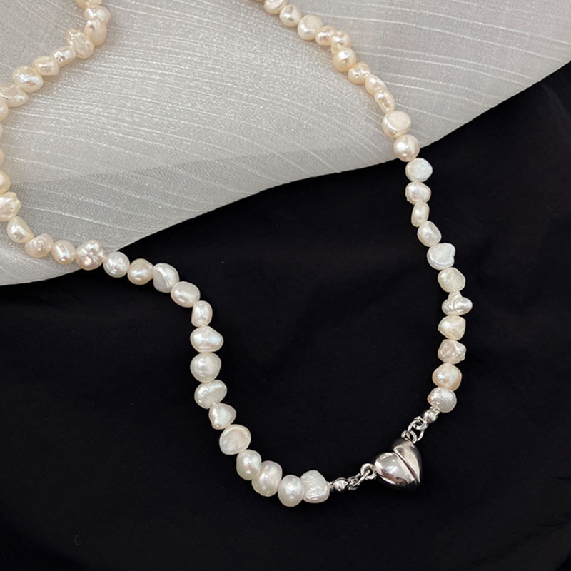 Kalung Rantai Dengan Liontin Mutiara Mewah Untuk Wanita