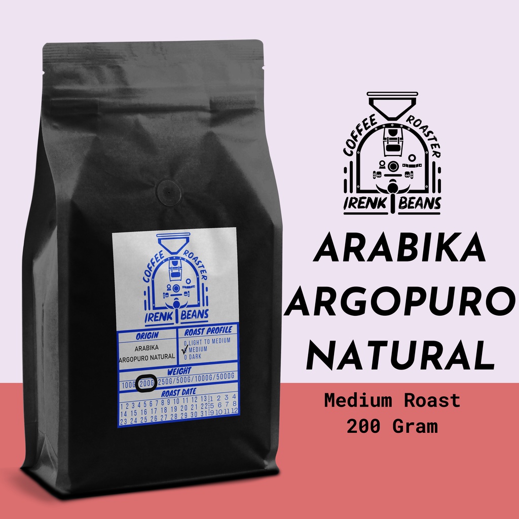 

Kopi Arabica Argopuro Natural 200g Biji Bubuk