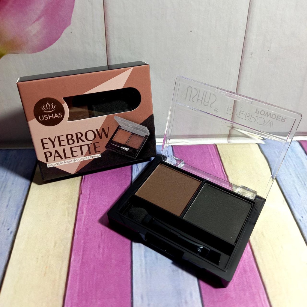 [ECER] EYEBROW POWDER PALETTE 2 COLOR ES2613/4 WARNA NO.937