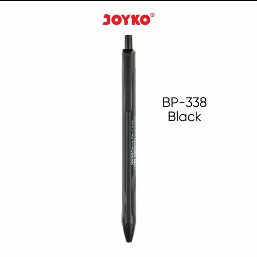 PULPEN JOYKO VOCUS BP-338 0.7mm BOLPEN PENA BALL PEN 0,7 mm - HITAM