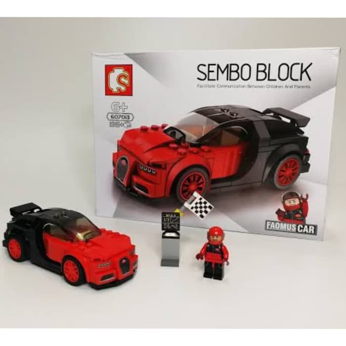 Sembo Brick Famous Car 195 Pcs - Sembo Brick Mobil Sedan