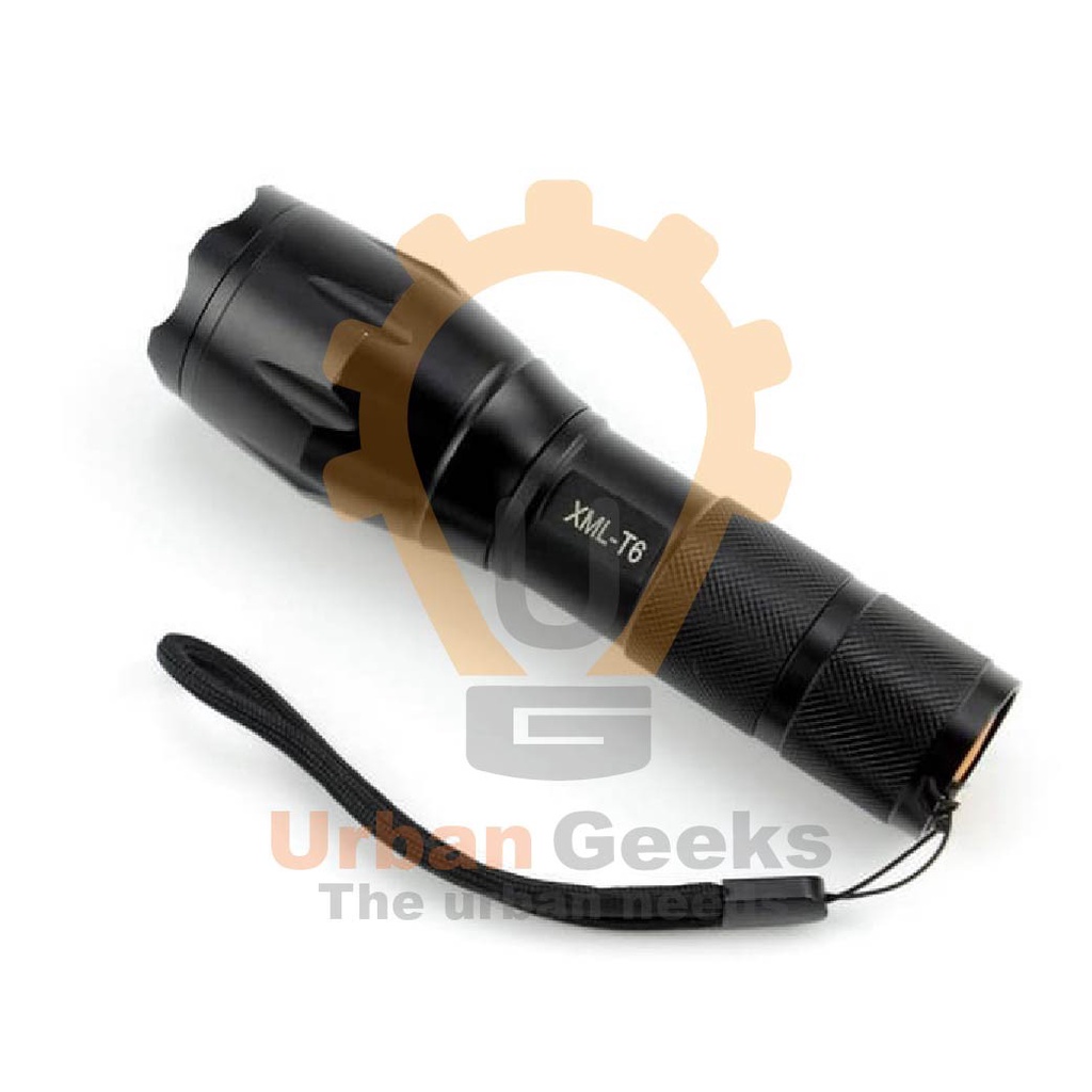 Paket Senter taff-LED E17 LED Tactical XML T6 8000Lumens alt Taffware