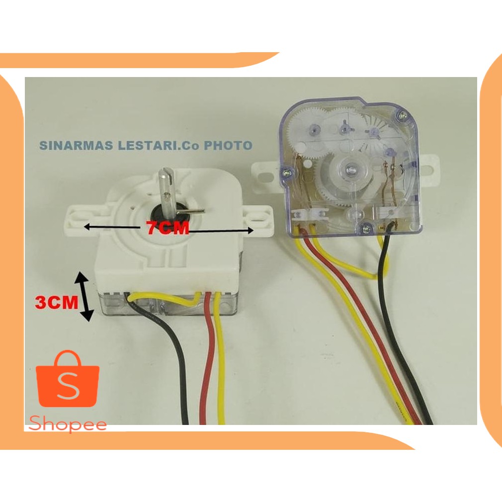 Unik onderdil Timer Mesin cuci 3 Kabel Wash/Pencuci LG-SHARP-SANYO-PANASONI Murah