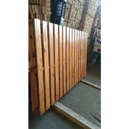 DIPAN PALET KAYU JATI BELANDA DIVAN ukuran 200x120x12cm