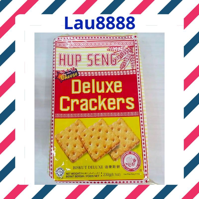 

CRACKERS HUP SENG CHEESE KEJU