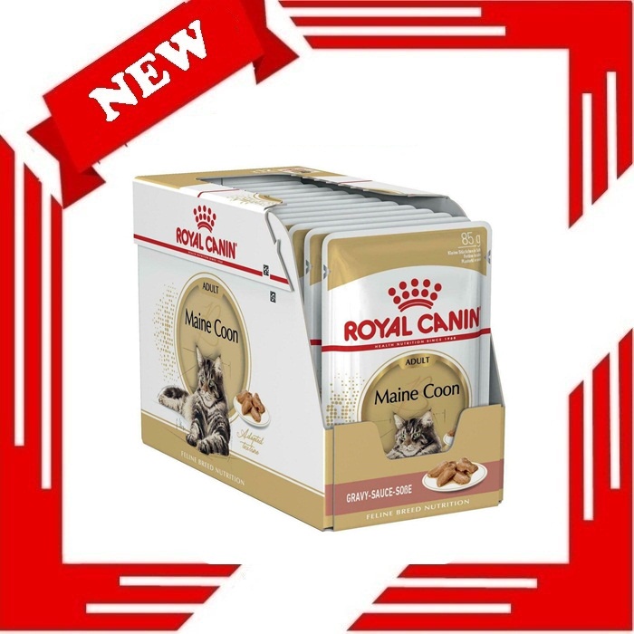 Royal Canin Adult Maine Coon Makanan Kucing Dewasa Wet 85gr