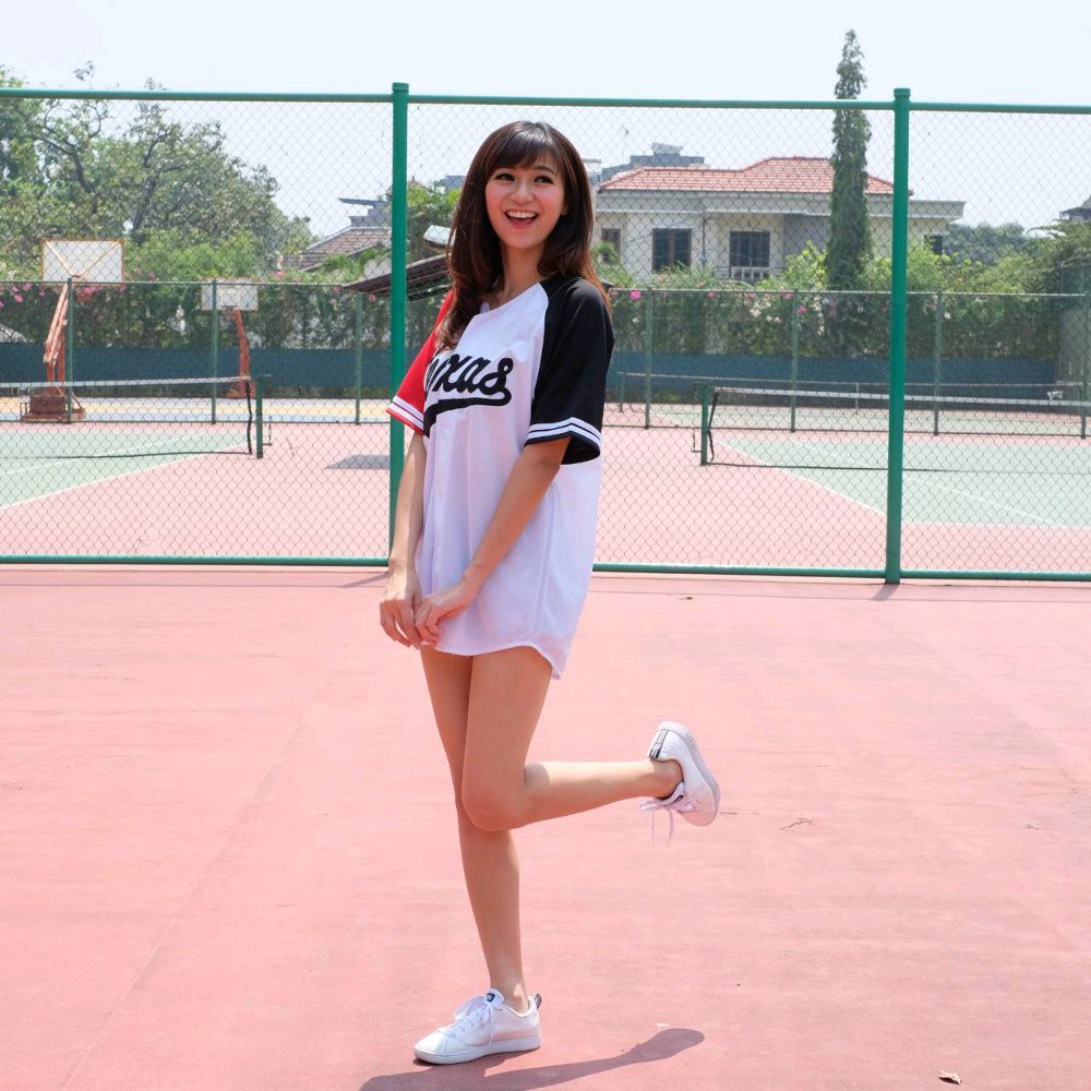 kaos baseball cewek / jersey baseball / baseball / jersey baseball premium