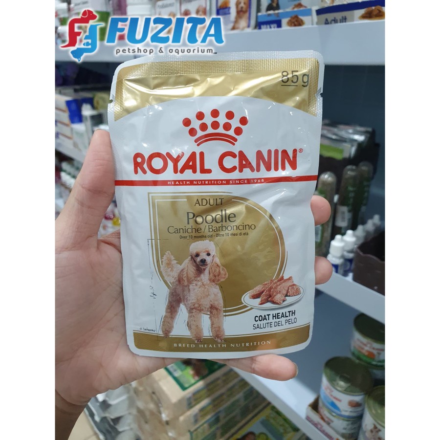Royal Canin Poodle Adult 85Gr/Pouch/Sachet/Makanan Basah Anjing