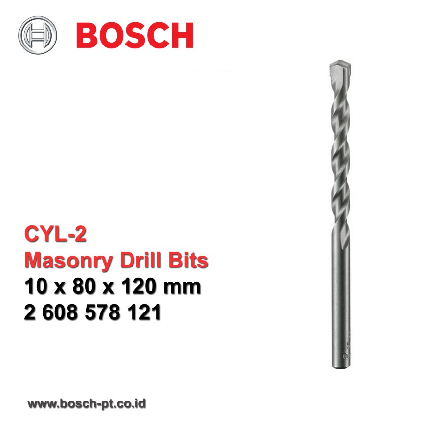 MATA BOR BETON BOSCH CYL-2 5MM - 12MM ORIGINAL!!