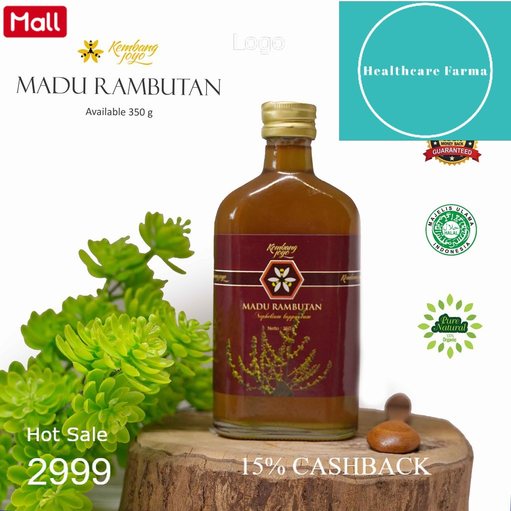

Madu Kembang Joyo Madu rambutan 300 gram