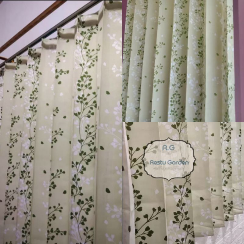 Gorden motif/gorden plisket/gorden murah model plisket cantolan kawat S