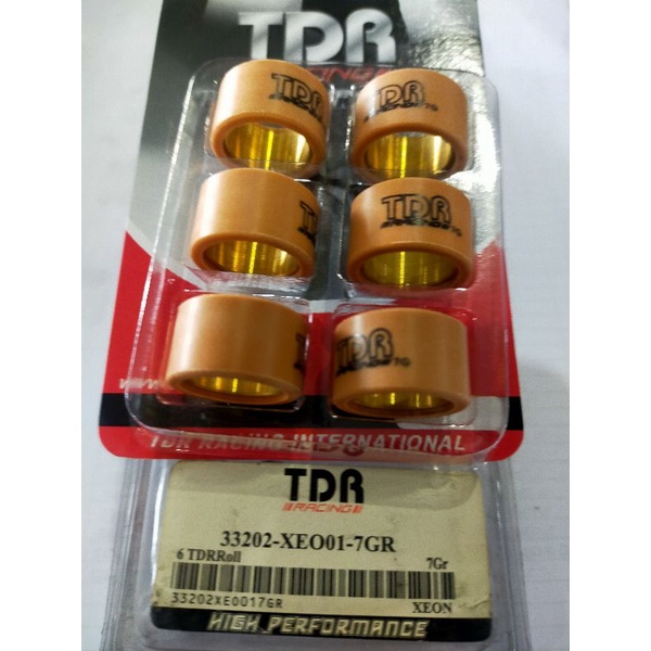 TDR PULLEY ROLLER PNP YAMAHA NMAX AEROX XEON VARIO 150 125 SCOOPY NEW