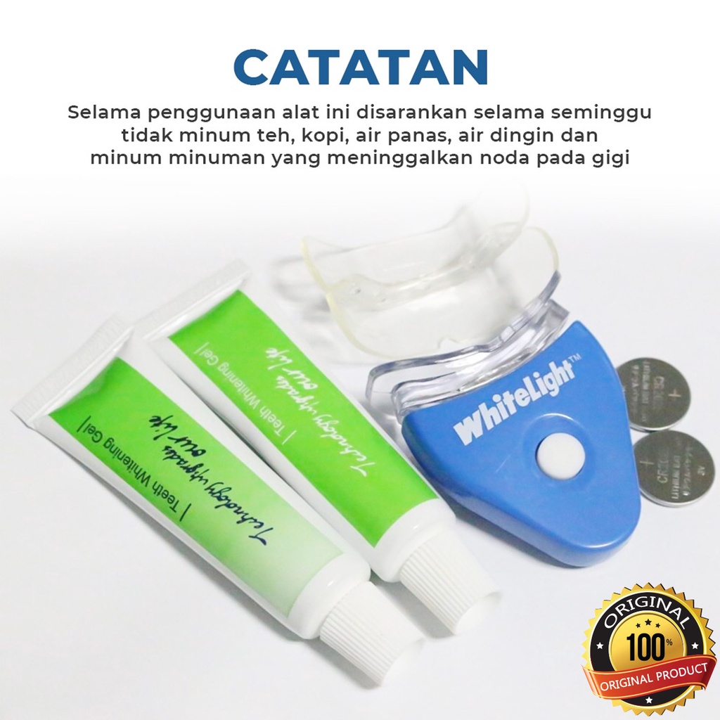 WhiteLight | White Light Teeth - Alat Pemutih Gigi Original