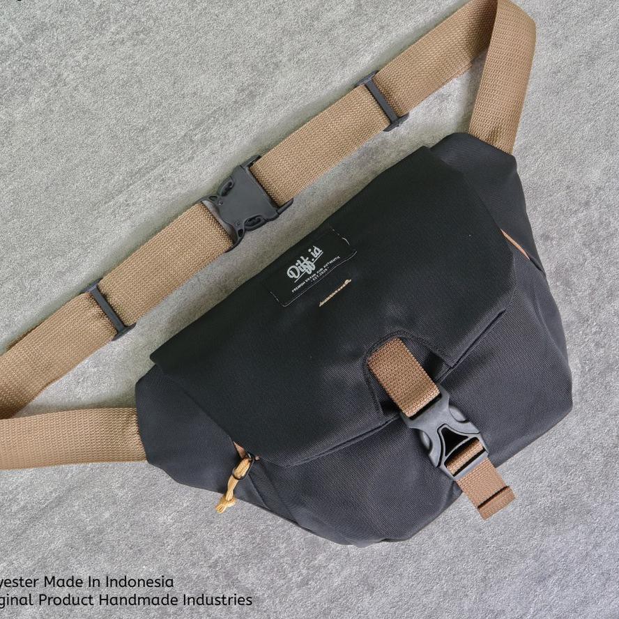 Bagus - Tas Selempang Pria Tas Slempang Soren Tas Slingbag Cowok Trendy Terbaru ✥