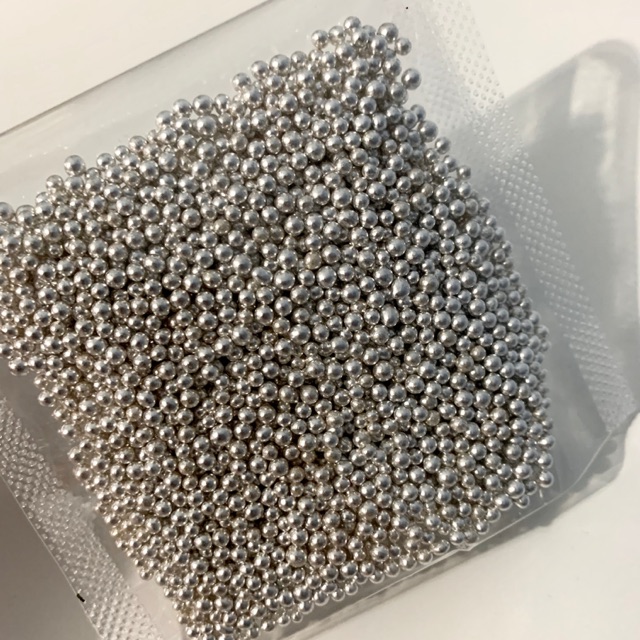 Sugar Sprinkle Silver Pearl Hiasan Kue Mutiara  1 5 mm 50 