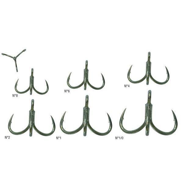 TREBLE HOOK DECOY YW 77 (Color SILVER)