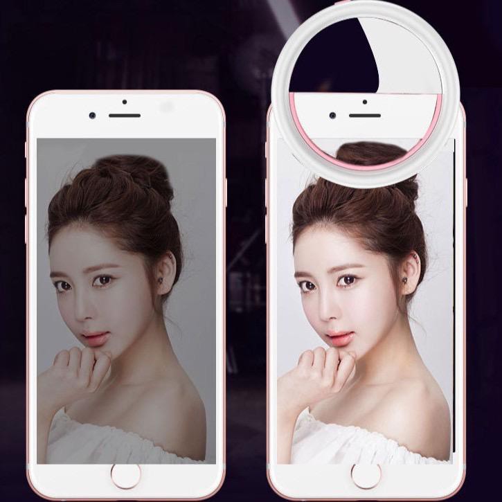 YA 697. RINGLIGHT SELFIE LED / LAMPU SELFIE BULAT UNTUK KAMERA CAMERA HP FLASH CHARM EYES