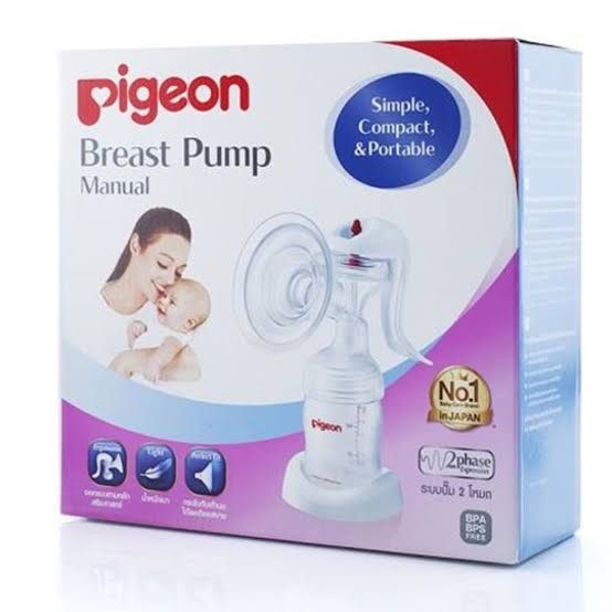 PIGEON Breast Pump Manual | Pompa ASI Manual