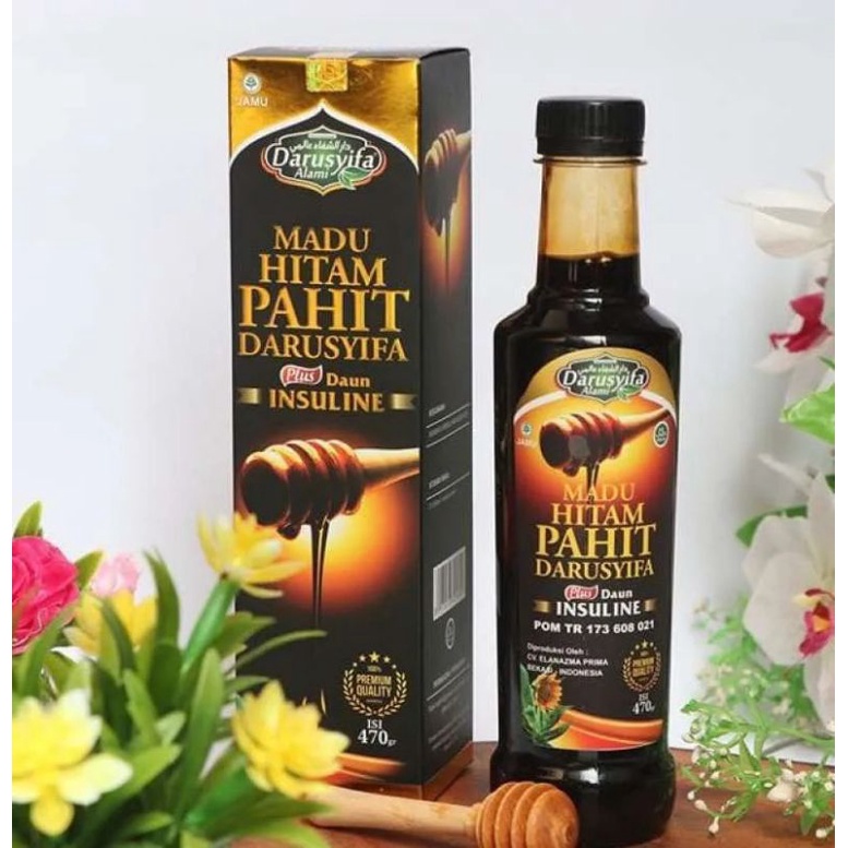 Madu Hitam Insulin DARUSYIFA plus propolis 470gr